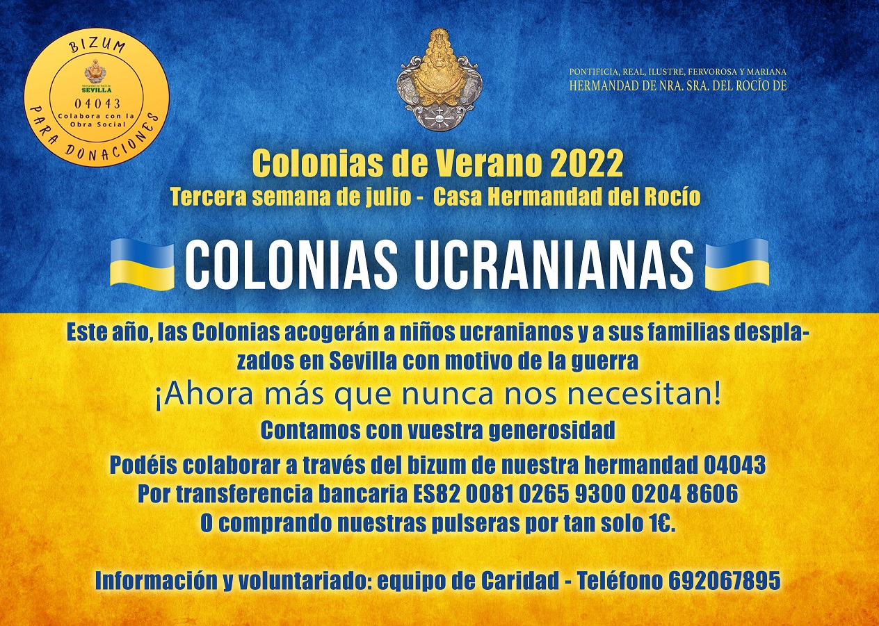 Colonias 2022, colonias para familias ucranianas